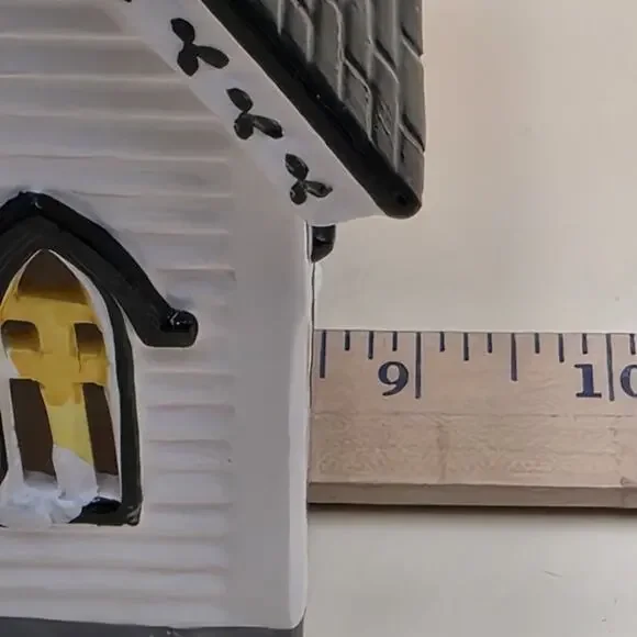 Dept. 56 CHURCH of the Open Door Original Snow Village Lighted 5048-2 VTG 1986 - Picture 10 of 13